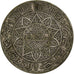 Morocco, Mohammed V, 10 Francs, AH 1347/1928, Paris, Silver, VF(30-35), KM:38