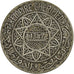 Morocco, Mohammed V, 10 Francs, AH 1347/1928, Paris, Silver, EF(40-45), KM:38