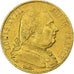 França, Louis XVIII, 20 Francs, 1814, Paris, Dourado, MS(60-62), Gadoury:1026