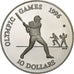 Belize, 10 Dollars, Olympics, 1996, Argento, FDC, KM:127