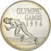 Jamaica, 10 Dollars, Olympics, 1996, Silver, MS(65-70), KM:176