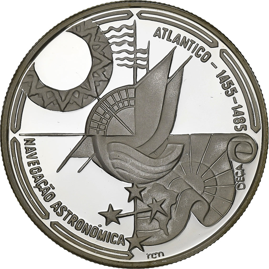 Portugal, 100 Escudos, 1990, Lisbonne, Argent, SPL+, KM:649a