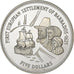 Barbados, 5 Dollars, 1995, Silver, MS(65-70), KM:63