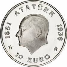 Turkey, 2500000 Lira, 1998, Istanbul, Proof, Silver, MS(65-70), KM:1084