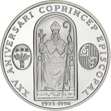 Andorra, 10 Diners, 1996, Silver, MS(65-70), KM:125