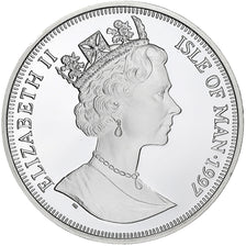 Isle of Man, Elizabeth II, Crown, 1997, Pobjoy Mint, Silver, MS(65-70), KM:779