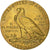 United States, $5, Half Eagle, Indian Head, 1908, Philadelphia, Gold, AU(55-58)