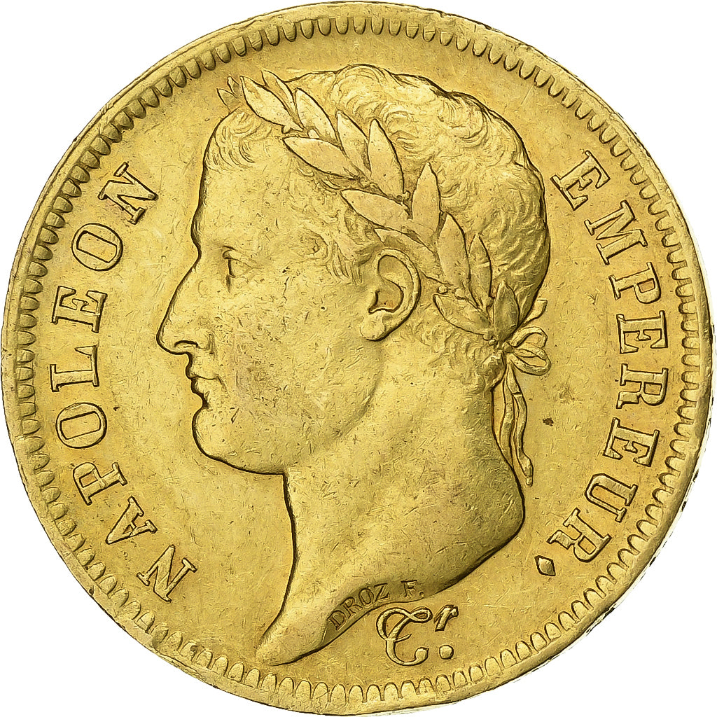 France, Napoléon I, 40 Francs, 1812, Paris, Or, SUP, Gadoury:1084