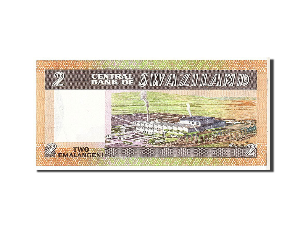 Biljet, Swaziland, 2 Emalangeni, 1984, KM:8b, NIEUW