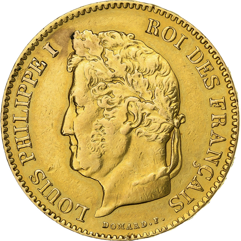 Frankreich, 40 Francs, Louis-Philippe, 1831, Paris, Gold, SS+, Gadoury:1106, Le