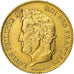 Frankreich, 40 Francs, Louis-Philippe, 1831, Paris, Gold, SS+, Gadoury:1106, Le
