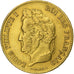 France, Louis-Philippe, 40 Francs, 1834, Bayonne, Gold, AU(55-58), Gadoury:1106