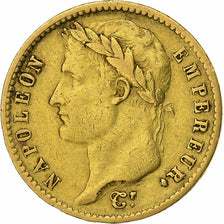 Francia, Napoleon I, 20 Francs, 1811, Paris, Oro, MBC, Gadoury:1025