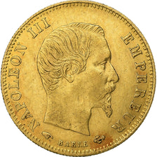 France, Napoléon III, 5 Francs or, 1859, Paris, Or, SUP, Gadoury:1001