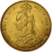 Great Britain, Victoria, Sovereign, 1887, London, Gold, AU(55-58), KM:767