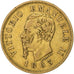 Italy, Vittorio Emanuele II, 10 Lire, 1863, Torino, Gold, VF(30-35), KM:9.3