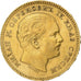 Serbia, Milan I, 20 Dinara, 1879, Paris, Gold, EF(40-45), KM:14