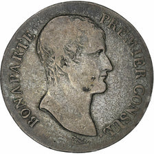 France, 5 Francs, Napoléon I, 1804, Toulouse, Silver, VF(20-25), Gadoury:577