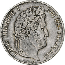France, 5 Francs, Louis-Philippe, 1846, Paris, Silver, EF(40-45)