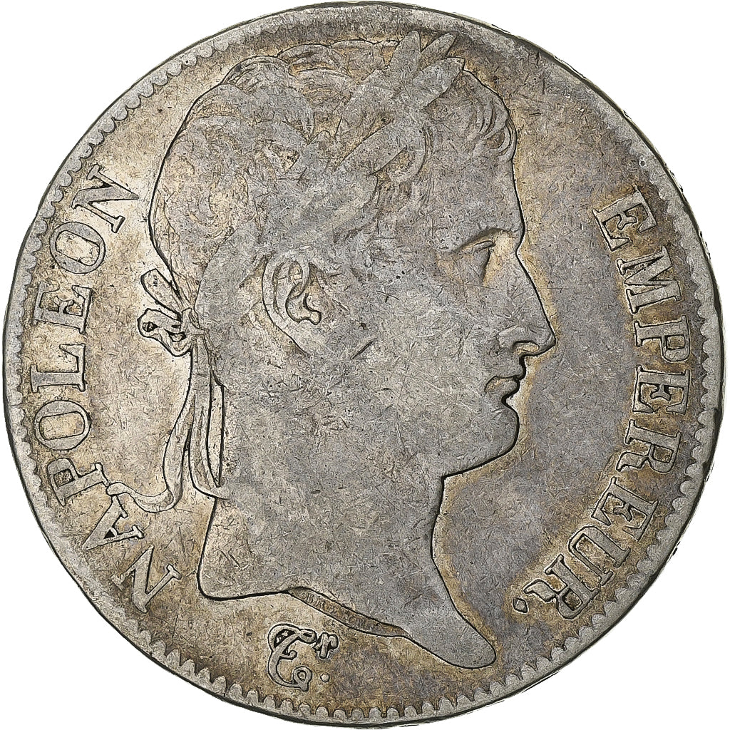 France, Napoléon I, 5 Francs, 1815, Paris, Cent Jours, Argent, TB, Gadoury:595