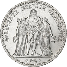 France, 5 Francs, Hercule, 1877, Paris, Rare in this quality, Silver, MS(63)