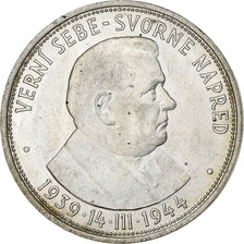Slovakia, 50 Korun, 1944, Silver, AU(55-58), KM:10