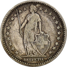 Suisse, 2 Francs, 1879, Bern, Argent, TB, KM:21