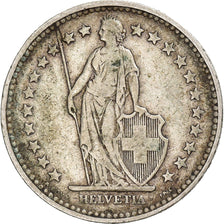 Suisse, 2 Francs, Helvetia, 1894, Paris, Argent, TB+, KM:21
