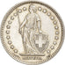 Suisse, 2 Francs, 1939, Bern, Argent, TTB+, KM:21
