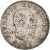 Italia, Vittorio Emanuele II, 2 Lire, 1863, Naples, Argento, MB+, KM:6a.1