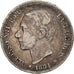 Spain, Alfonso XII, 2 Pesetas, 1881, Madrid, Silver, VF(30-35), KM:678.2