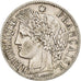 Francia, 2 Francs, Cérès, 1895, Paris, Plata, BC+, Gadoury:530a, KM:817.1