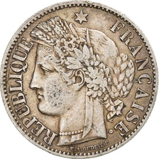 France, 2 Francs, Cérès, 1894, Paris, Silver, VF(30-35), Gadoury:530a