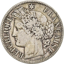 France, 2 Francs, Cérès, 1894, Paris, Silver, VF(20-25), Gadoury:530a