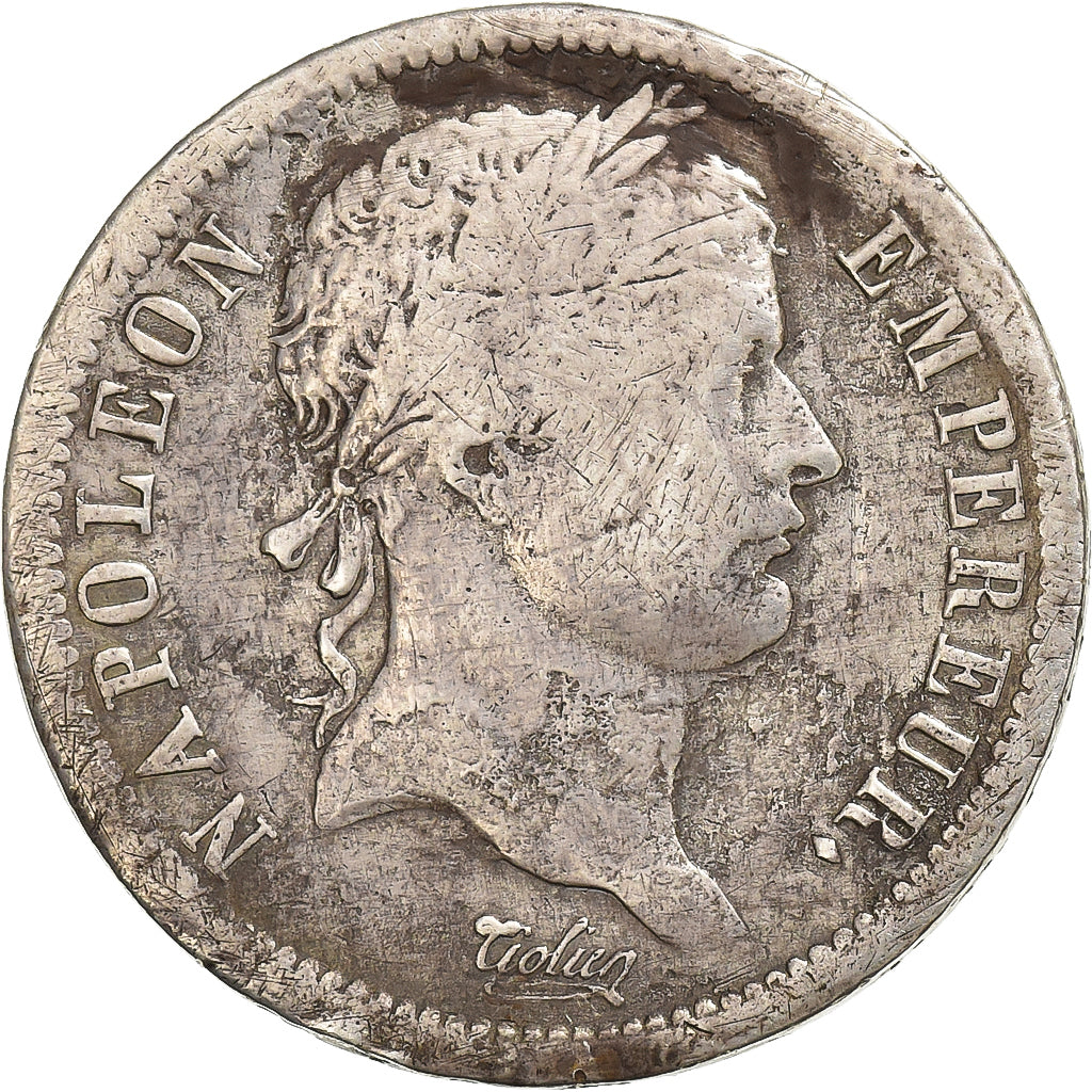 Francia, 2 Francs, Napoléon I, 1813, Limoges, Argento, MB, KM:693.7