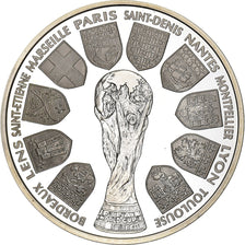 France, 10 Francs, Coupe du monde 98, 1998, MDP, Proof, Silver, MS(65-70)
