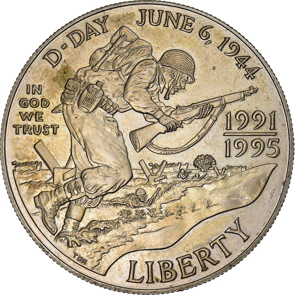 United States, Dollar, 1993, U.S. Mint, Silver, AU(55-58), KM:244
