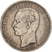 Greece, George I, 5 Drachmai, 1876, Paris, Silver, VF(20-25), KM:536