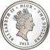 Niue, Elizabeth II, 2 Dollars, 2012, Silver, MS(65-70), KM:693