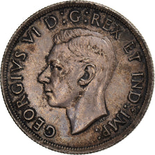 Canada, George VI, Dollar, 1937, Royal Canadian Mint, Silver, EF(40-45), KM:37