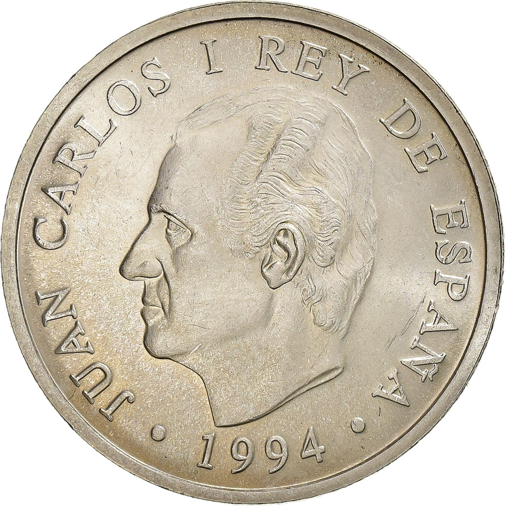 Spain, Juan Carlos I, 2000 Pesetas, 1994, Madrid, Silver, MS(63), KM:937