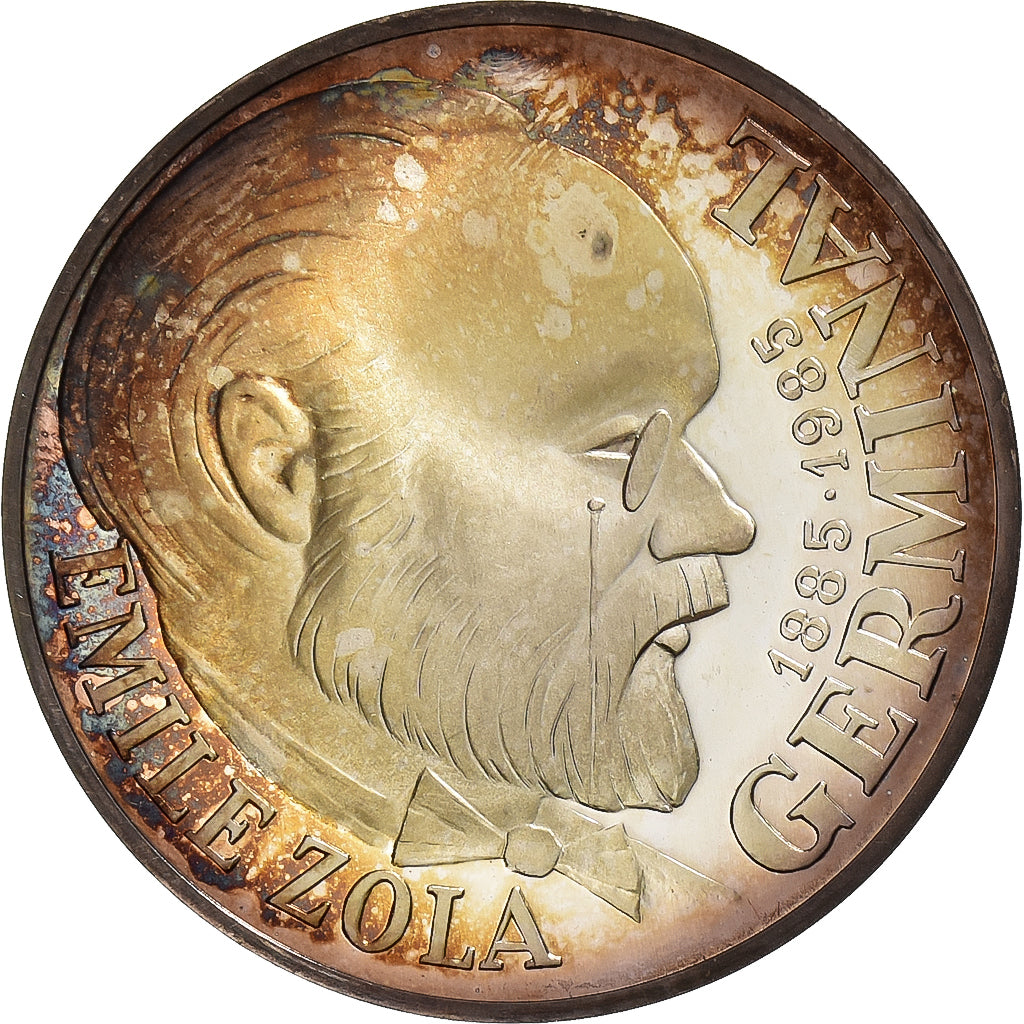 Frankreich, 100 Francs, 1985, Proof / BE, Silber, UNZ, Gadoury:900, KM:957a