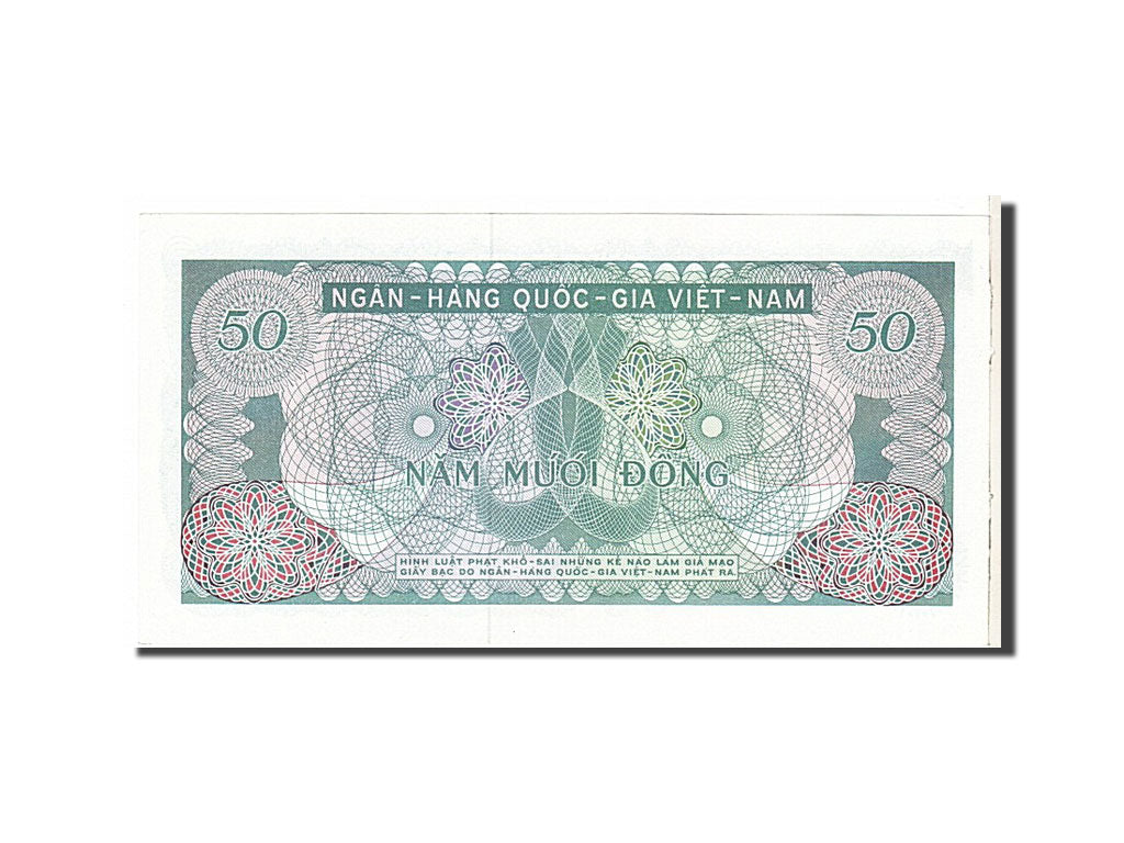 Banknote, South Viet Nam, 50 D<ox>ng, 1969, KM:25a, UNC(65-70)