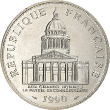 France, 100 Francs, Panthéon, 1990, Paris, Silver, AU(55-58), Gadoury:898