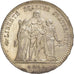 France, 5 Francs, Hercule, 1876, Paris, Argent, SUP, Gadoury:745a, KM:820.1