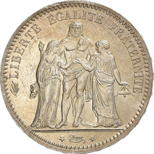 France, 5 Francs, Hercule, 1873, Paris, Argent, SUP+, KM:820.1