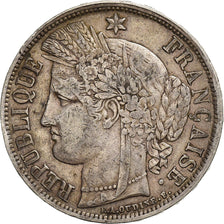 France, 5 Francs, 1870, Bordeaux, Différent Ancre, Silver, VF(30-35)