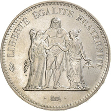 Frankreich, 50 Francs, Hercule, 1974, Avers 20 francs, Silber, UNZ