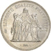 Frankreich, 50 Francs, Hercule, 1974, Avers 20 francs, Silber, UNZ
