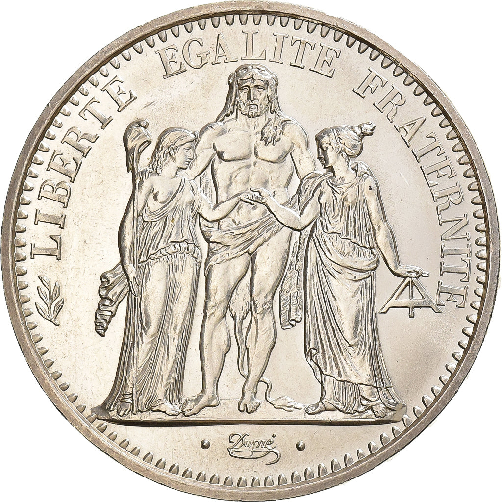 France, 10 Francs, Hercule, 1973, Paris, Silver, MS(65-70), Gadoury:813, KM:932